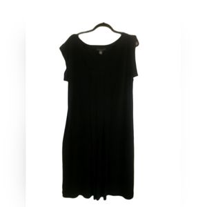 APOSTROPHE stretch dress with pleat detail